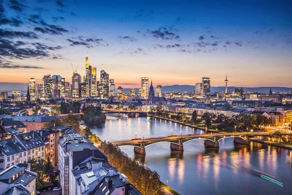 Frankfurt skyline