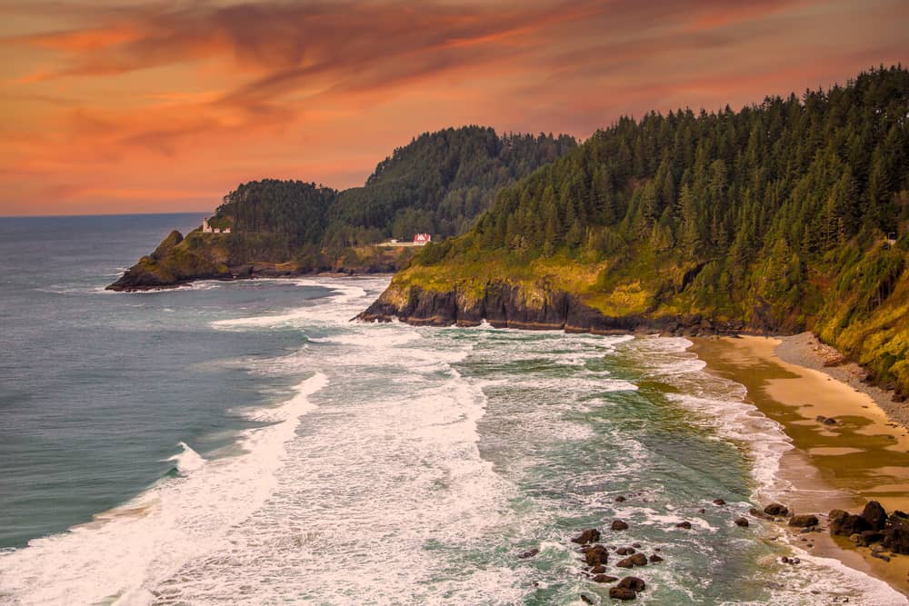 Yachats in the summer